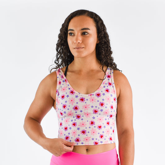 FLEO - Wrap Crop Tank - Fitted - Tank - wrap-luv-1