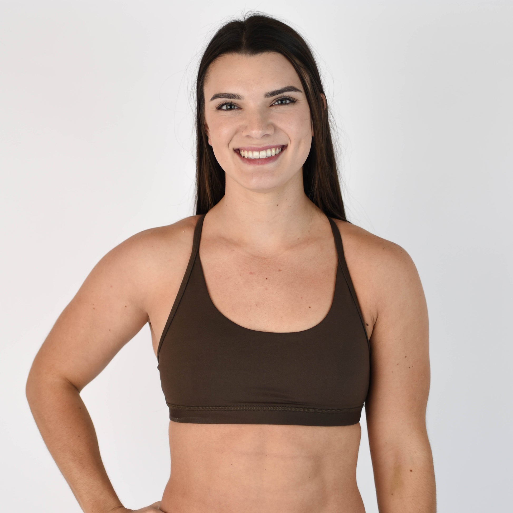 FLEO - Cami Sports Bra - Light Support - Sports Bra - wren-1